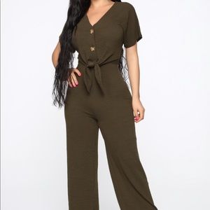 Jumpsuit - Olive